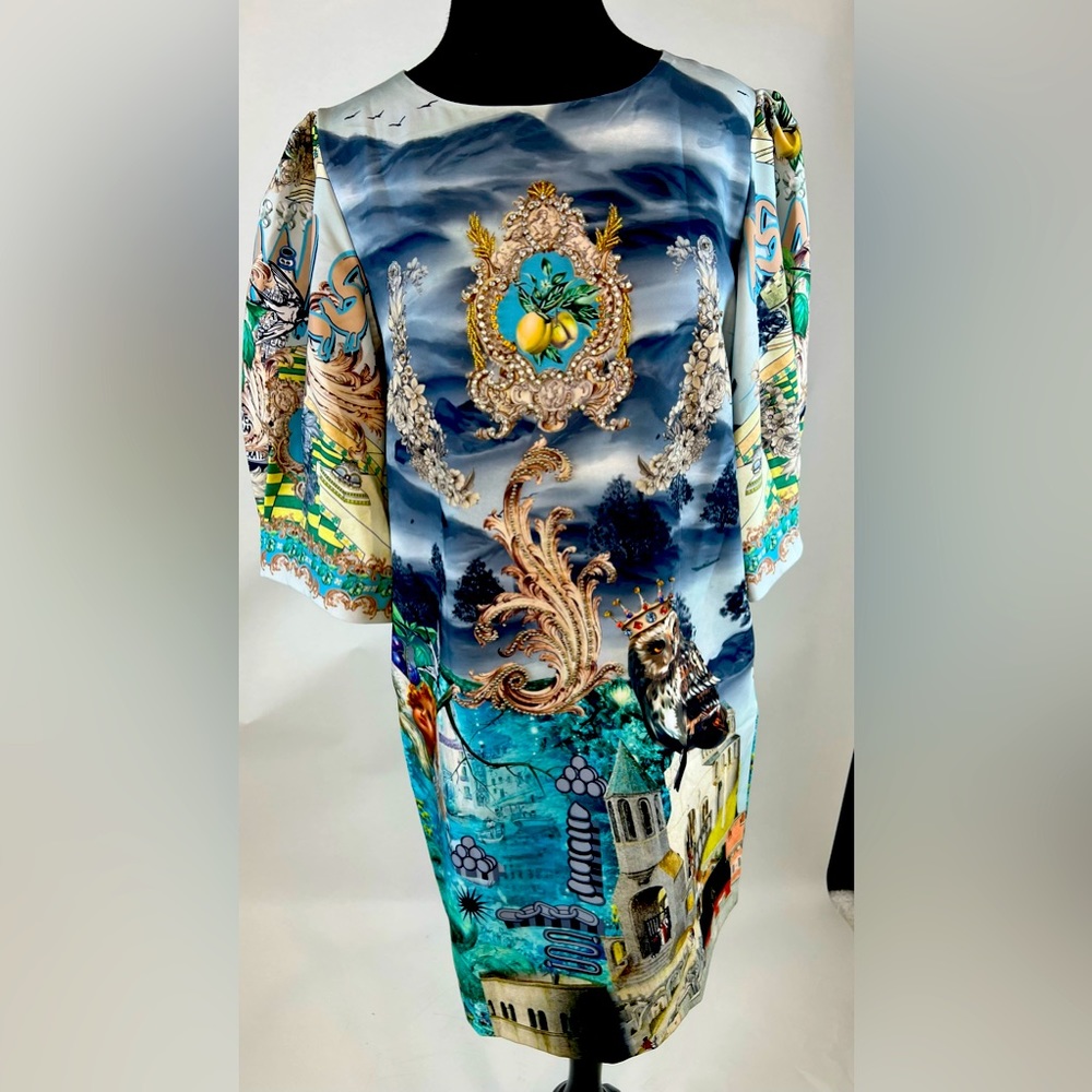 Embellished Shirt Mini Dress
